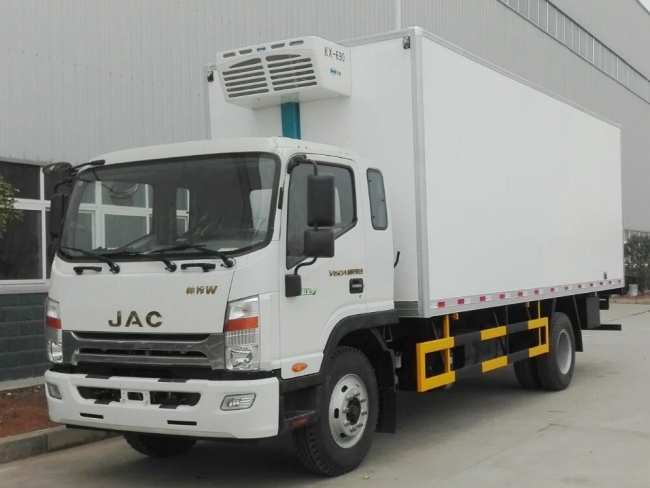 (厢长7.6米)江淮帅铃W威斯达冷藏车