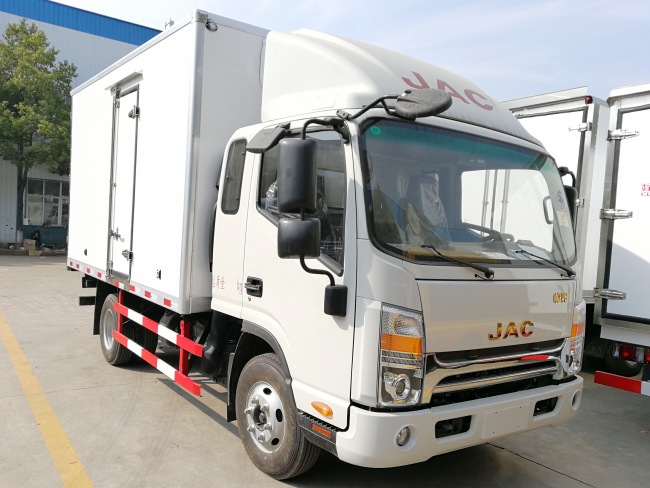 (厢长3.7米)江淮帅铃一排半冷藏车