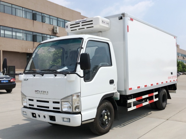 (厢长4.1米)庆铃五十铃冷藏车
