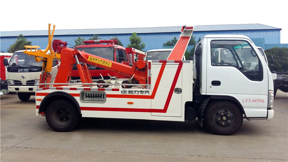 【一拖一  蓝牌】五十铃清障车