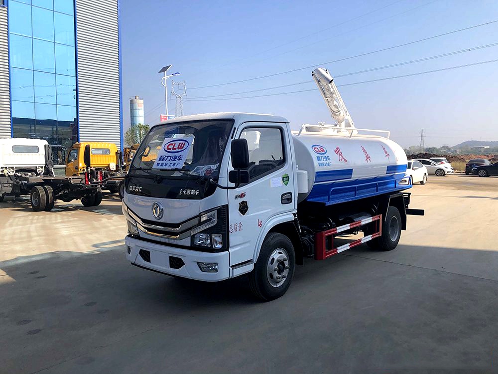 国六【5方】东风D6 吸粪车