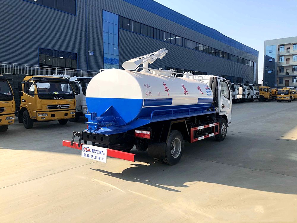 国六【5方】东风D6 吸粪车