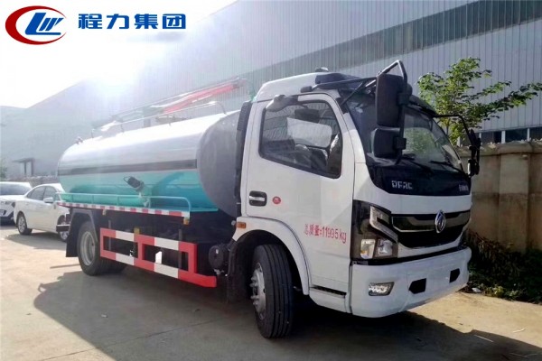 国六【8方】东风D7 吸粪车