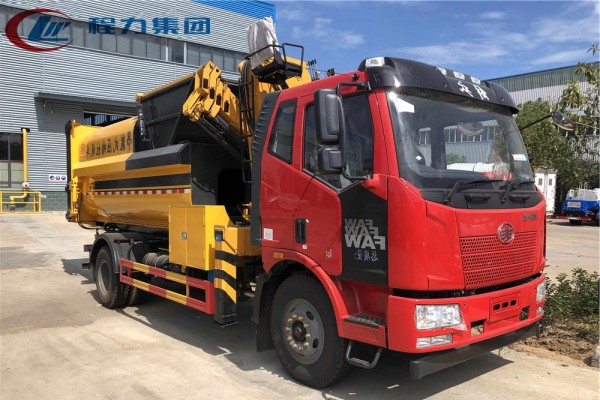 国六【12方】解放J6L 吊装压缩垃圾车
