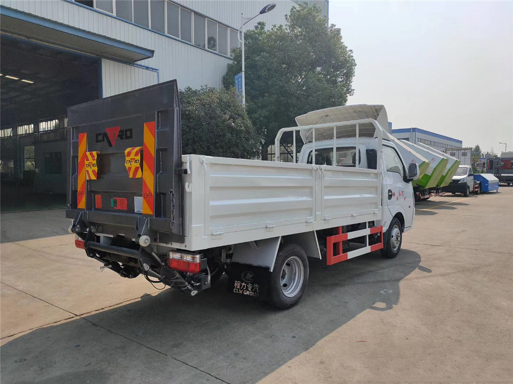 国六·东风途逸【15桶 蓝牌】桶装垃圾车