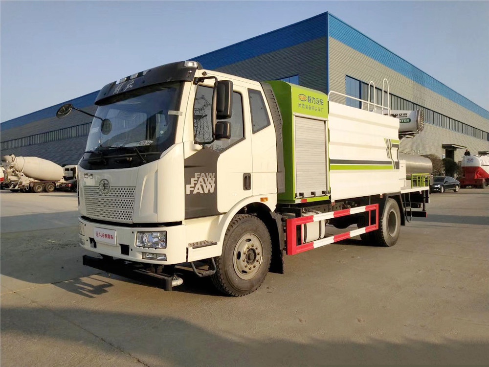 国六【12方】解放J6L 抑尘车#50-100米